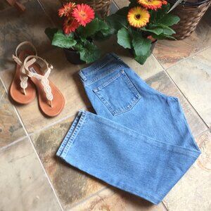 L. L. Bean Vintage Original Fit Jeans (New/Mint) in size 8 M/T (32”Inseam)